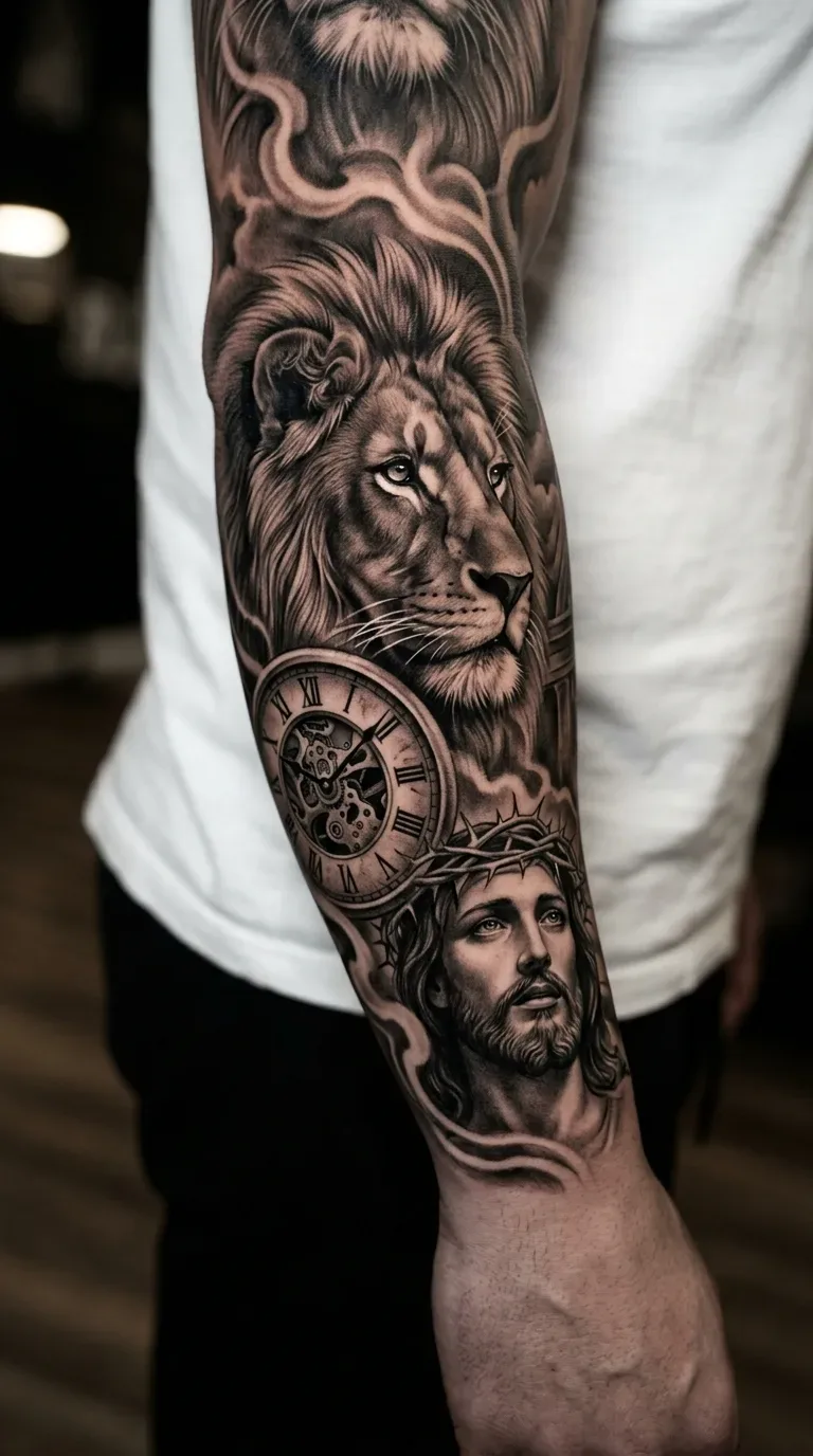 Tattoo Realismo Realismo B&G feita em São Paulo por Robson Torres