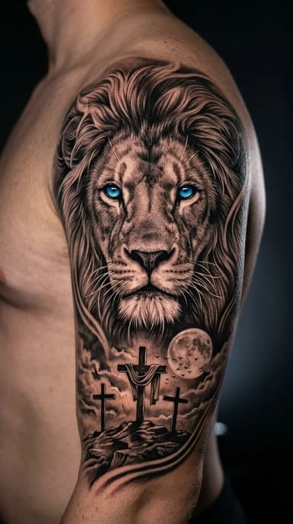 Tattoo Realismo Colorido feita em São Paulo por Robson Torres